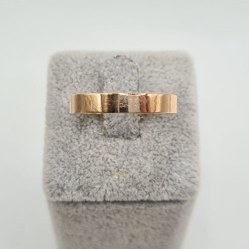 Bague 64 Alliance - Bague en or rose 18k 58 Facettes #3133