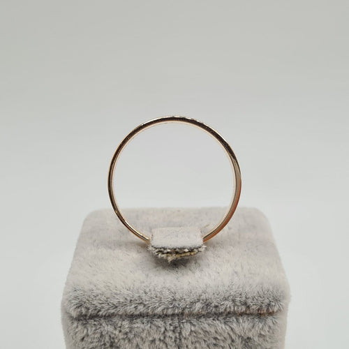 Bague 64 Alliance - Bague en or rose 18k 58 Facettes #3133
