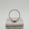 Bague 64 Alliance - Bague en or rose 18k 58 Facettes #3133