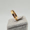 Bague 63 Bague alliance en or jaune 18 carats 58 Facettes #3134