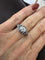 Bague 49 Bague en or et platine 950 avec diamants 58 Facettes Bague