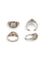 Bague 49 Bague en or et platine 950 avec diamants 58 Facettes Bague