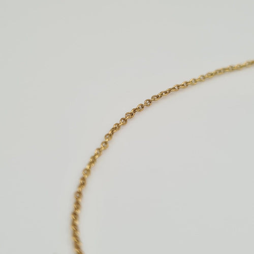 Bracelet Bracelet chaîne en or jaune 18k serti de diamants 58 Facettes #3185