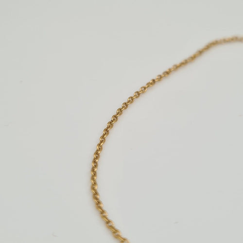 Bracelet Bracelet chaîne en or jaune 18k avec diamant 58 Facettes #3187