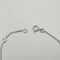 Bracelet Gourmette en or blanc 18 carats 58 Facettes #3234