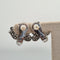 Boucles d'oreilles Boucles d’oreilles en or blanc 18k et diamants 58 Facettes #3276