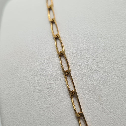 Collier Chaîne en or jaune 18 carats 58 Facettes #3357