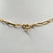 Collier Chaîne en or jaune 18 carats 58 Facettes #3357