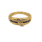 Bague 55 Bague en or jaune 18k avec saphir 58 Facettes #3371