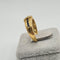 Bague 55 Bague en or jaune 18k avec saphir 58 Facettes #3371