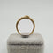 Bague 55 Bague en or jaune 18k avec saphir 58 Facettes #3371