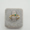 Bague 54 Bague en or jaune 18k avec diamant 58 Facettes #3413