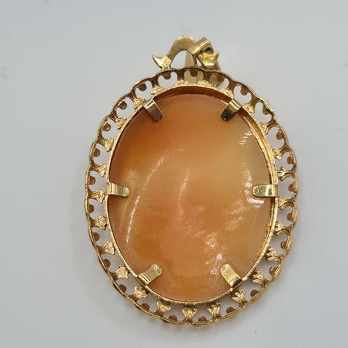 Pendentif Pendentif portrait en or jaune 18 carats 58 Facettes #3494