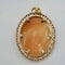 Pendentif Pendentif portrait en or jaune 18 carats 58 Facettes #3494