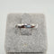 Bague 52 Bague alliance en or blanc 18k 58 Facettes #3495
