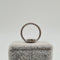 Bague 48 Alliance en or blanc 18k sertie de diamants 58 Facettes #3515