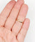Bague 52 Alliance jumelée victorienne en or rose 18k, gimmel, circa 1898 58 Facettes A07873