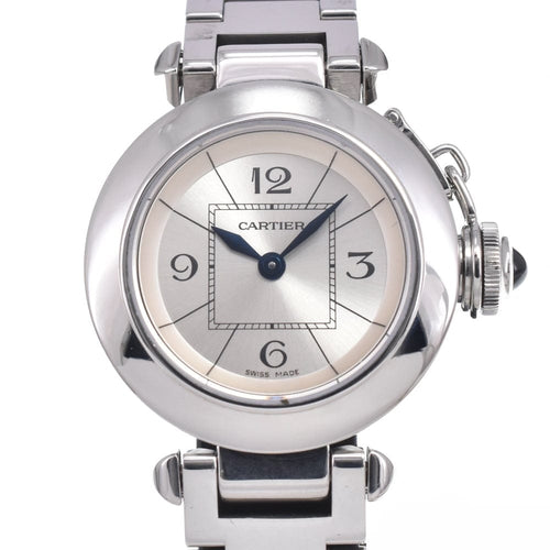 Montre Cartier - Montre Pasha de Cartier à quartz en acier inoxydable 58 Facettes kuyscyswho
