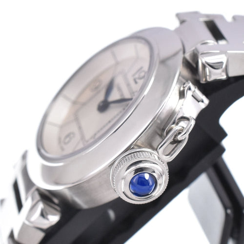 Montre Cartier - Montre Pasha de Cartier à quartz en acier inoxydable 58 Facettes kuyscyswho