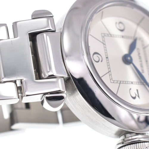 Montre Cartier - Montre Pasha de Cartier à quartz en acier inoxydable 58 Facettes kuyscyswho