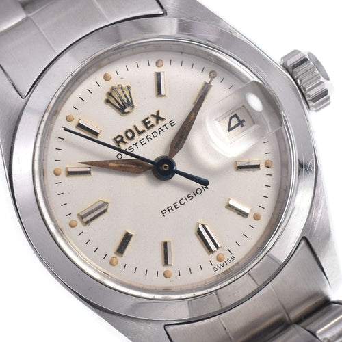 Montre Rolex - Montre Oyster Precision en acier 58 Facettes i5z7vqcfhm