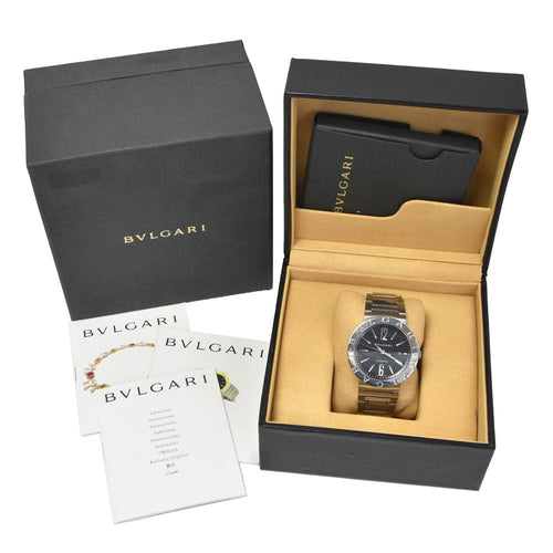 Montre Bvlgari Bvlgari - Montre automatique en acier inoxydable 58 Facettes vuvvq5rveq