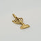 Pendentif Pendentif en or jaune 14 carats 58 Facettes #3549