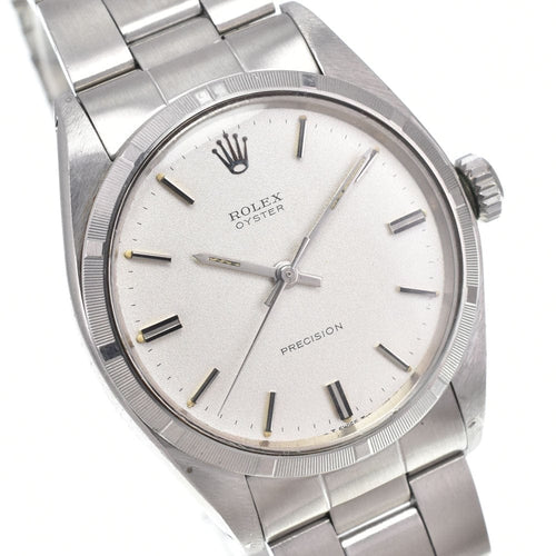 Montre Rolex - Montre Oyster Precision en acier 58 Facettes arfxpcbrb5