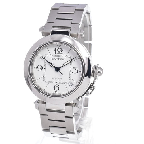 Montre Cartier - Montre Pasha de Cartier automatique en acier inoxydable 58 Facettes yhgrjsm8nw