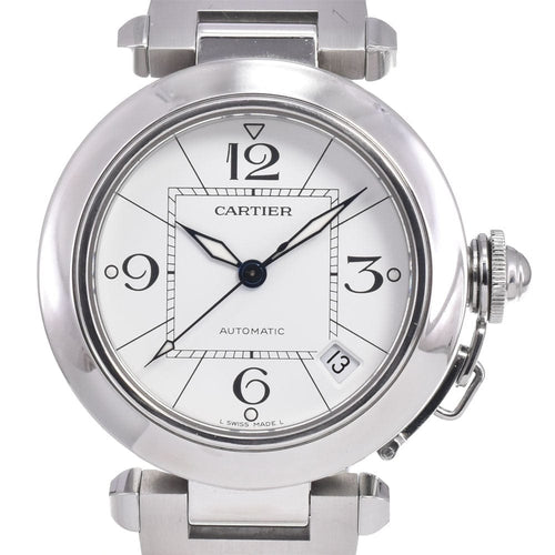 Montre Cartier - Montre Pasha de Cartier automatique en acier inoxydable 58 Facettes yhgrjsm8nw