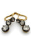 Boucles d'oreilles Boucles d’oreilles pendantes anciennes en or 18k avec diamants 58 Facettes 619/26 A