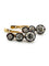 Boucles d'oreilles Boucles d’oreilles pendantes anciennes en or 18k avec diamants 58 Facettes 619/26 A