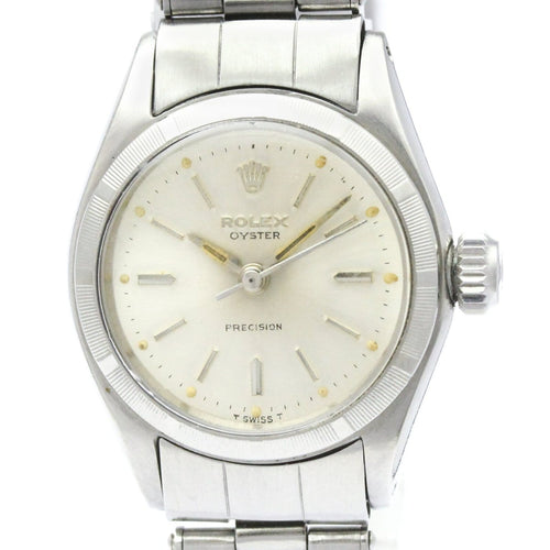 Montre Rolex - Montre Oyster Precision en acier 58 Facettes isoc0irg6v