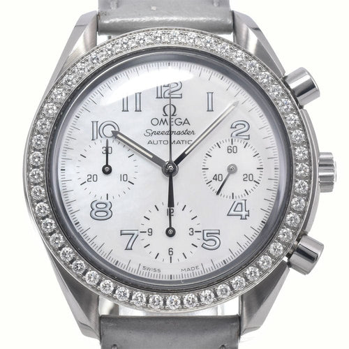 Montre Omega - Montre Speedmaster chronographe automatique en acier 58 Facettes tmr896r83o