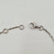 Bracelet Bracelet chaîne en or blanc 18k serti de diamants naturels 58 Facettes #3580