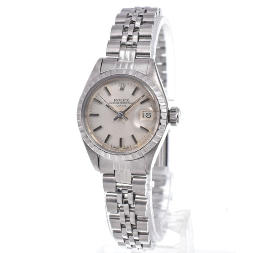 Montre Rolex - Montre Oyster Perpetual Date automatique en acier inoxydable 58 Facettes dnystwrw0t