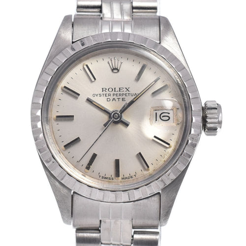 Montre Rolex - Montre Oyster Perpetual Date automatique en acier inoxydable 58 Facettes dnystwrw0t