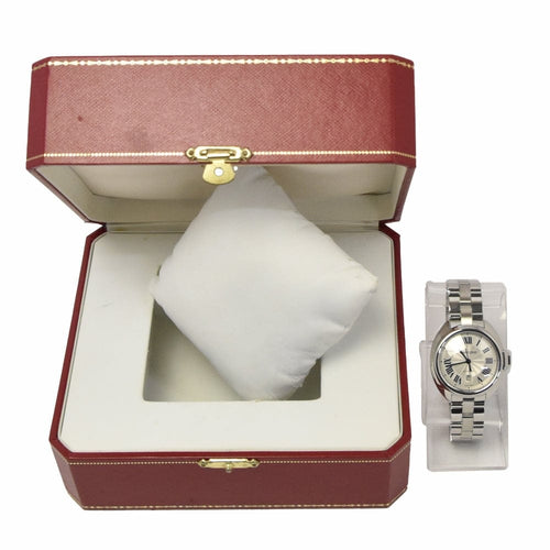 Montre Cartier - Montre Clé de Cartier automatique en acier inoxydable 58 Facettes qzm0tochj6