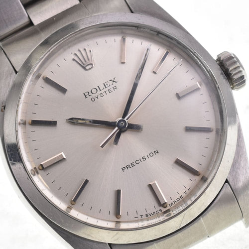 Montre Rolex - Montre Oyster Precision en acier 58 Facettes jg2qcom9i2