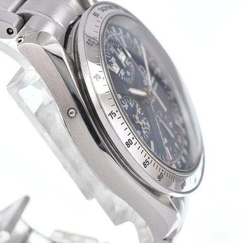 Montre Omega - Montre Speedmaster Day-Date chronographe automatique en acier inoxydable 58 Facettes nx14r9yyim