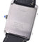 Montre Cartier - Montre Tank Solo à quartz, acier inoxydable et bracelet en cuir 58 Facettes x4hhm3tbfe