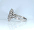 Bague 58 Bague marquise en or blanc 18 carats, platine et diamants 58 Facettes AB756