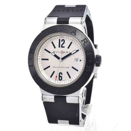Montre Bvlgari - Montre chronographe automatique en aluminium, titane et caoutchouc 58 Facettes azmrvmom00