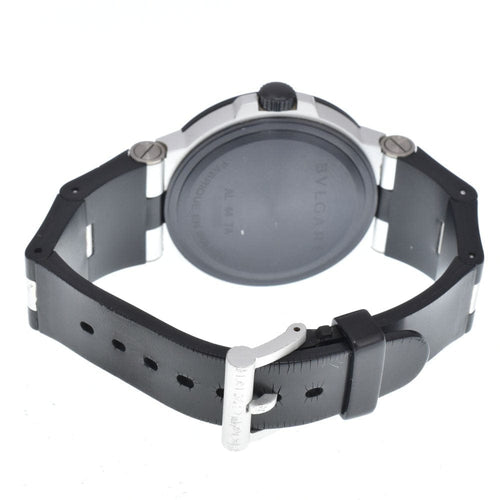 Montre Bvlgari - Montre chronographe automatique en aluminium, titane et caoutchouc 58 Facettes azmrvmom00