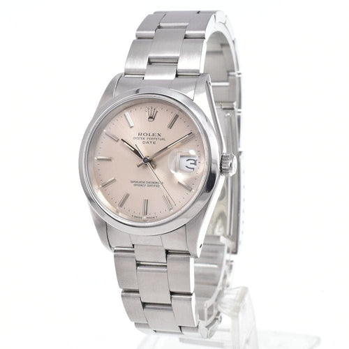 Montre Rolex - Montre Oyster Perpetual Datejust automatique en acier inoxydable 58 Facettes wl52rm5bvz