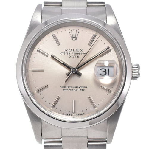 Montre Rolex - Montre Oyster Perpetual Datejust automatique en acier inoxydable 58 Facettes wl52rm5bvz