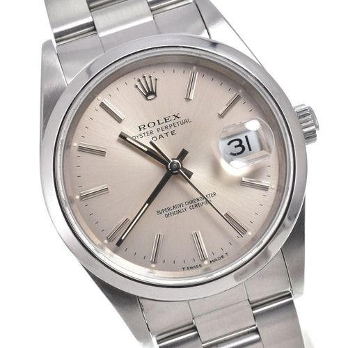 Montre Rolex - Montre Oyster Perpetual Datejust automatique en acier inoxydable 58 Facettes wl52rm5bvz