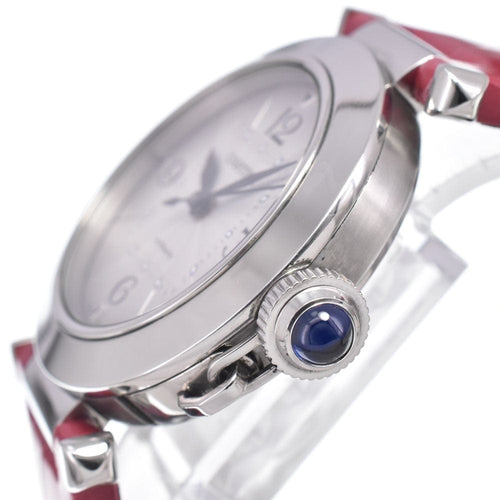 Montre Cartier Pasha de Cartier - Montre automatique en acier inoxydable et alligator 58 Facettes mgtdn8so92