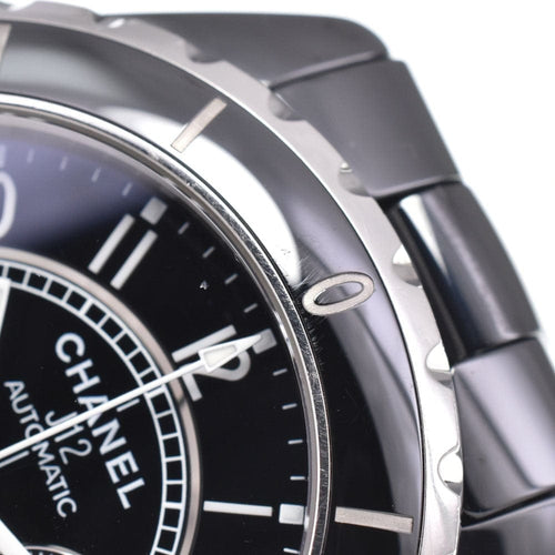 Montre Chanel J12 - Montre chronographe automatique en céramique et acier inoxydable 58 Facettes naysynfo32