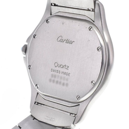 Montre Cartier - Montre Panthère Cougar à quartz en acier inoxydable 58 Facettes sf38wylm34